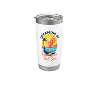 Sueños de San Juan del Sur Vaso térmico de acero inoxidable de doble pared