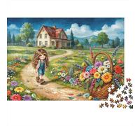 Sueños de Verano Rompecabezas Imposible,desafío for Adults Entretenimiento Creativo 1000 Piezas Obra De Arte De Juego De para Adultos Y Niños 70x50cm/1000pcs