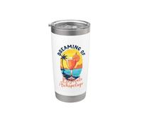 Sueños del archipiélago de Bazaruto Vaso térmico de acero inoxidable de doble pared
