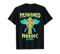 Sueños Nórdicos Runas Vikingas y Simbolismo Camiseta
