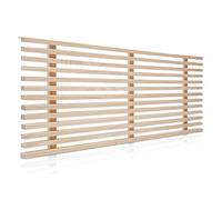 SUENOSZZZ-ESPECIALISTAS DEL DESCANSO Cabecero de Cama de 135 Modelo Osaka, Color Crudo 145x50 cm | Cabezal de palillería de Madera