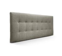 SUENOSZZZ-ESPECIALISTAS DEL DESCANSO Cabeceros de Cama 105 cm. Cabezales de Cama Acolchado Zurich. Cabezal tapizado ACUALINE limpiafacil. Cabeceros de Cama Matrimonio. Color Gris