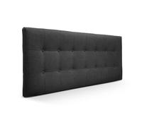 SUENOSZZZ-ESPECIALISTAS DEL DESCANSO Cabeceros de Cama 105 cm. Cabezales de Cama Acolchado Zurich. Cabezal tapizado ACUALINE limpiafacil. Cabeceros de Cama Matrimonio. Color Negro