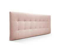 SUENOSZZZ-ESPECIALISTAS DEL DESCANSO Cabeceros de Cama 135 cm. Cabezales de Cama Acolchado Zurich. Cabezal tapizado ACUALINE limpiafacil. Cabeceros de Cama Matrimonio. Color Salmon