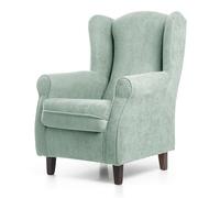 SUENOSZZZ-ESPECIALISTAS DEL DESCANSO ZZZ Dreams - Sillón Irene, sillón de lactancia tapizado en tela impermeable resistente a las manchas, sillón para dormitorio, sala de estar o habitación infantil