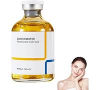 Suero antiarrugas de salmón, ampolla de suero de salmón, reduce los signos del envejecimiento, levanta y reafirma, hidrata, mejora la función de barrera para la cara y el cuerpo (1 Pcs)