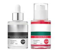 Suero Antiarrugas Rosa Ciano con Forma de Aguja, Suero Facial Coreano, Hidratante, Reafirmante e Iluminador