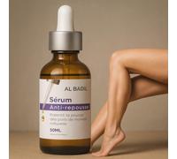 Suero anticrecimiento del cabello - inhibidor 100% natural para hombres y mujeres, sin dolor, resultados rápidos, combate los vellos encarnados "Made in France"