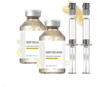 Suero antiedad coreano en ampolla para mujer, ampolla reafirmante intensiva con péptidos de seda, suero facial de colágeno profundo, reafirmante y tensor, para todo tipo de piel