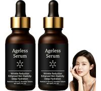 Suero antiedad para mujeres, suero Ageless para reafirmar y alisar la piel, hidratación profunda, suaviza las arrugas y líneas finas, adecuado para todo tipo de pieles. (2 unidades)