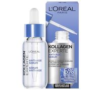Suero antienvejecimiento L'Oréal Paris para aliviar las arrugas, suero hidratante antienvejecimiento para la piel con glicerina y vitamina C, experto en colágeno, 30 ml
