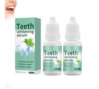 Suero Blanqueador Dental 30ml*2PCS, Suero Reparador De Encías, Cuidado Del Esmalte Dental Y Blanqueamiento Suave, Limpia a Fondo Y Reduce Las Manchas Amarillas En Los Dientes