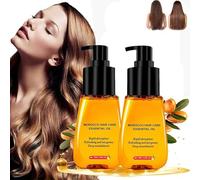 Suero Capilar Antifrizz, Esencia Capilar Hidratante y Nutritiva, Cuidado Capilar Morocco Silk Bright para Cabello Seco, Rizado y Dañado