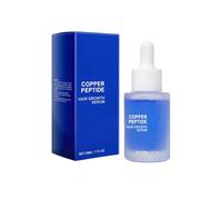 Suero capilar con péptidos de cobre para el crecimiento del cabello fino. Reduce la caída del cabello, fortalece las raíces y aporta volumen. Fórmula no grasa y de rápida absorción,1PCS