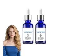 Suero capilar con péptidos - loción de apoyo folicular avanzado - suero para el cuero cabelludo con péptidos de cobre, nutre el cuero cabelludo y favorece un cabello sano, no graso (2 botellas)