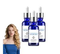 Suero capilar con péptidos - loción de apoyo folicular avanzado - suero para el cuero cabelludo con péptidos de cobre, nutre el cuero cabelludo y favorece un cabello sano, no graso (3 botellas)