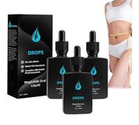 Suero Complejo Péptido Meglutida, Concentrado de Extracto Botánico Natural, Gotas Adelgazantes, Concentrado de Extracto Vegetal Natural Meglutida (3 piezas)