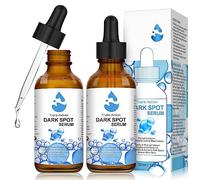 Suero corrector de manchas oscuras para rostro y cuerpo, con 2% de alfa arbutina, ácido kójico, reduce y corrige manchas oscuras, tono de piel uniforme 30 ml x 2