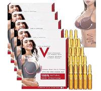 Suero de ampollas para realce de senos, suero de ampolla de levantamiento de colágeno, aceites esenciales orgánicos naturales para senos, crema para agrandar los senos, crecimiento rápido para mujeres