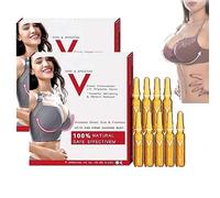 Suero de ampollas para realce de senos, suero de ampolla de levantamiento de colágeno, aceites esenciales orgánicos naturales para senos, crema para agrandar los senos, crecimiento rápido para mujeres