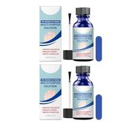 Suero de Cuidado y Nutrición para Uñas 2PCS, Fortalecimiento Intensivo para Uñas Debiles y Quebradizas, Previene la Descamación y la Rotura de las Uñas, Promueve un Crecimiento Sano y Fuerte