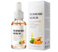 Suero de cúrcuma para eliminar manchas oscuras, suero corrector de manchas oscuras de cúrcuma para cara y cuerpo, suero facial antienvejecimiento para mujeres y hombres, suero reparador hidratante