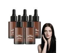 Suero de rápida absorción para el cuero cabelludo, tratamiento diario para el cuero cabelludo, para hombres y mujeres que buscan un cabello con mejor aspecto. Tratamiento sin enjuague. (5 botellas)