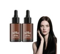 Suero de rápida absorción para el cuero cabelludo, tratamiento diario para el cuero cabelludo, para hombres y mujeres que buscan un cabello con mejor aspecto. Tratamiento sin enjuague. (2 botellas)