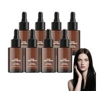 Suero de rápida absorción para el cuero cabelludo, tratamiento diario para el cuero cabelludo, para hombres y mujeres que buscan un cabello con mejor aspecto. Tratamiento sin enjuague. (8 botellas)