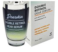 Suero de retinol doble retinol Dear de Dearskin Retinaldehide 0.1% más retinol puro 0.5% antienvejecimiento y regenerador de arrugas
