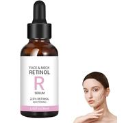Suero de retinol para rostro y cuello, suero rejuvenecedor de retinol, suero blanqueador e hidratante, suero antienvejecimiento, suero antiarrugas, para todo tipo de piel