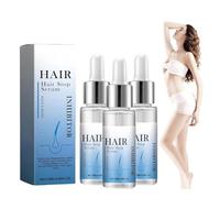 Suero depilatorio facial para síndrome de ovario poliquístico, suero depilatorio facial suave y no irritante, inhibidor del suero depilatorio facial, suero de detención del vello facial, reducción del