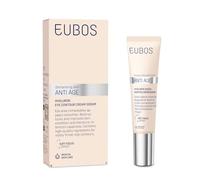 SUERO EN CREMA HYALURON PARA EL CONTORNO DE OJOS DE EUBOS ANTI AGE: crema para un con-torno de ojos visiblemente más liso | Reduce las líneas de expresión | Con efecto soft focus | Vegano | 15ml