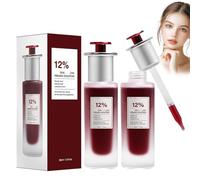 Suero Exfoliante Con 12% De AHA, BHA Y LHA, 35 Ml, Blanqueador, Iluminador, Exfoliante, Suaviza Los Poros De La Piel, Reduce Los Poros Y Aclara El Cutis (2 piezas)