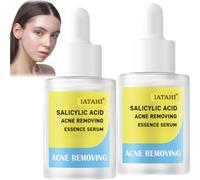 Suero Facial Anti Acne, 2pcs Sérum para el Rostro,Sérum Facial con Anti-Acné y Cuidado Hidratante,Ayuda a Reducir Granos,Espinillas e Imperfecciones,Fórmula Ligera con Cuentagotas,30ml