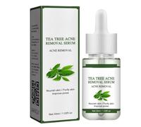 Suero facial antiacné, reparador natural con árbol de té, hidratante, minimizador de poros, apto para adolescentes y adultos.