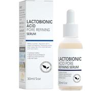 Suero facial con ácido lactobiónico para reducir los poros, líquido facial para reducir las líneas de expresión, reductor de poros, reafirmante y lifting, para hombres y mujeres