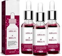 Suero facial con ácidos frutales para reducir los poros, suero facial para la rosácea, elimina el acné, los puntos negros y las manchas oscuras, blanquea e hidrata el cuidado de la piel