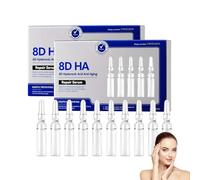 Suero facial de ácido hialurónico 8D, 10 unidades × 2 ml, profundamente hidratante, reafirma y revitaliza la piel, set de suero nutritivo