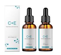 Suero facial de vitamina C+E con vitamina CE con ácido ferúlico para mujeres, vitamina E y suero ferulic para el cuidado de la piel, suero de vitamina C para rostro, corrector de manchas oscuras,
