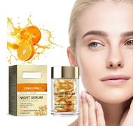 Suero Facial De Vitamina C, Suero Facial Antiarrugas, Sérum Facial Iluminador, Cápsulas Facial De Vitamina C, Cápsulas De Suero Nocturno Para Tensar La Piel Y Reducir Las Líneas Finas(30pcs)
