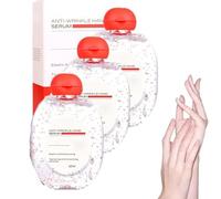 Suero hidratante para manos, suero hidratante para manos resistentes, suero antiarrugas, no graso, de rápida absorción, repara la piel áspera para mujeres y hombres (3 piezas)