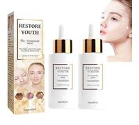 Suero multipéptido Fast Elevate, suero de elevación rápida, suero reafirmante, suero para arrugas, estiramiento facial instantáneo y suero antienvejecimiento para reducir (2pcs)