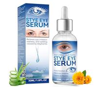Suero ocular para orzuelo, Suero Natural para la Blefaritis con Orzuelos, Blefaritis, Chalaziones y Ojos Secos, Limpieza Diaria de la Zona, Alivia la Sequedad y Restaura una Piel más Saludable