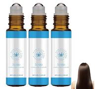 Suero para el crecimiento del cabello con vitamina E y aceites naturales, reduce y nutre la caída del cabello, para todo tipo de cabellos,3pcs