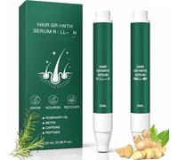 Suero para el crecimiento del cabello Roll-On,[NUEVO]El suero para el cabello nutre el cuero cabelludo, cuidado del cabello ligero y no graso,2Pcs