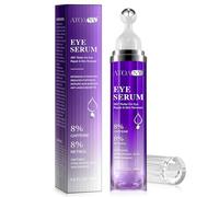 Suero para Ojos con 8% Cafeína 8% Retinol Ácido Hialurónico Niacinamida Péptidos para Bolsas de Ojos Ojeras Arrugas y Lineas Finas, Anti Envejecimiento, 0.5 fl. Oz