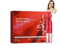 Suero Péptidos de Colágeno Ampollas,Sérum Facial Hidratante y Reafirmante