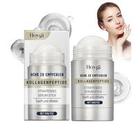 Suero reafirmante con péptidos de colágeno en barra, crema antiarrugas para rostro y cuello, cuidado facial del cuello con colágeno en barra, reafirmante e hidratante de la piel (30g)