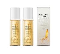 Suero Reafirmante de Ginseng, Pack de 2 Cajas, Anti Aging Serum, Enriquecido con Vitamina E, Tratamiento Antiedad Intensivo para Rostro y Cuello, Reduce Líneas de Expresión y Arrugas